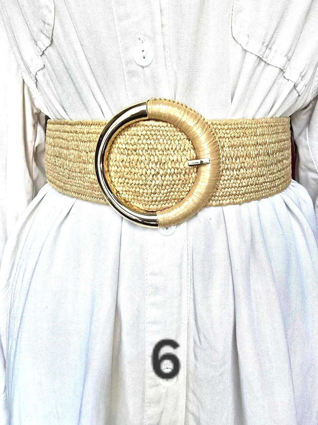 Beige Woven Raffia Belt Natural Braided Boho Summer Dress Cincher - Etsy
