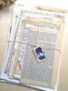 50+ Vintage Book Pages, Paper Kit, Junk Journal Supplies, Scrapbooking, Collage Art, Mixed Media, Includes Maps, Sheet Music 