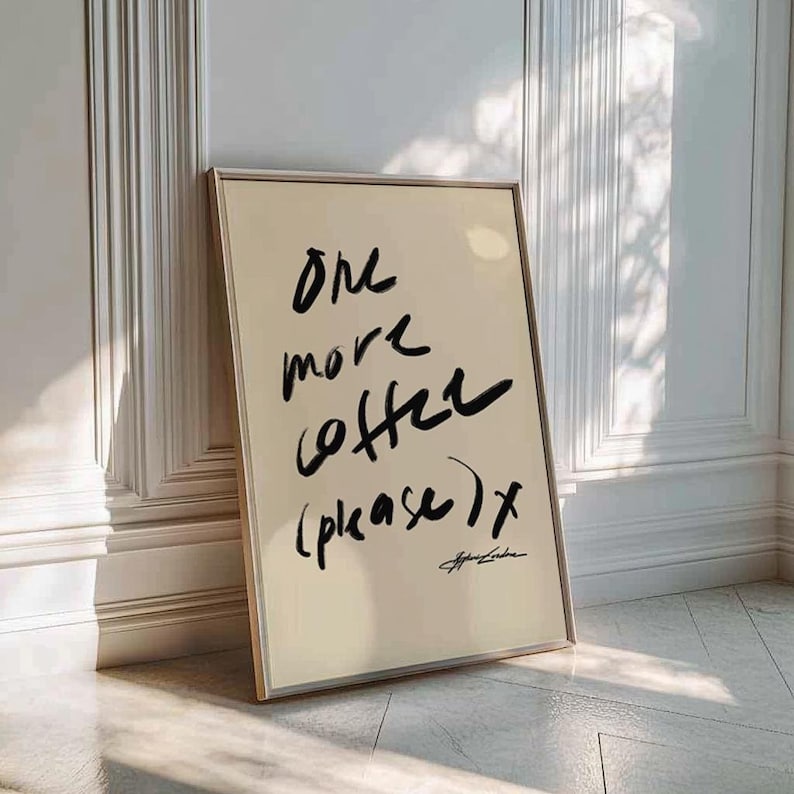coffee wall art, coffee bar, kitchen prints, guest check print, coffee poster, coffee bar decor, espresso martini art, coffee decor, coffee sign