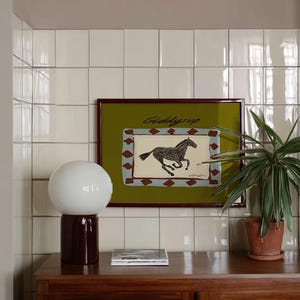 Impresión artística de pared horizontal Giddyup Horse, ilustración de vaquero del suroeste imagen 18
