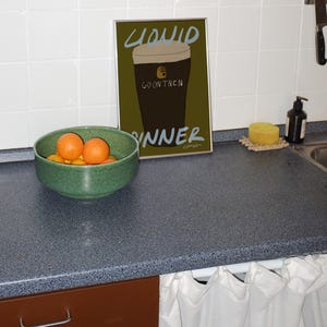 Liquid Dinner Guinness Beer Print: Irish Wall Art for Kitchen and Bar Cart image 3