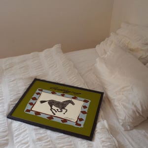 Impresión artística de pared horizontal Giddyup Horse, ilustración de vaquero del suroeste imagen 19