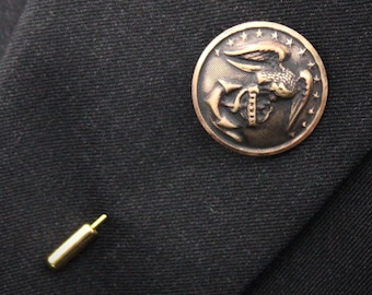 Marine Corps Uniform Button Stick Pin: Military Lapel Pin