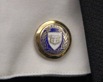 Ivy League Cufflinks Vintage Blazer Buttons Law School University