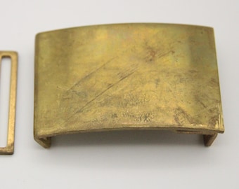 Hebilla de cinturón de uniforme de latón anodizado para equipo de oficial de la Marina