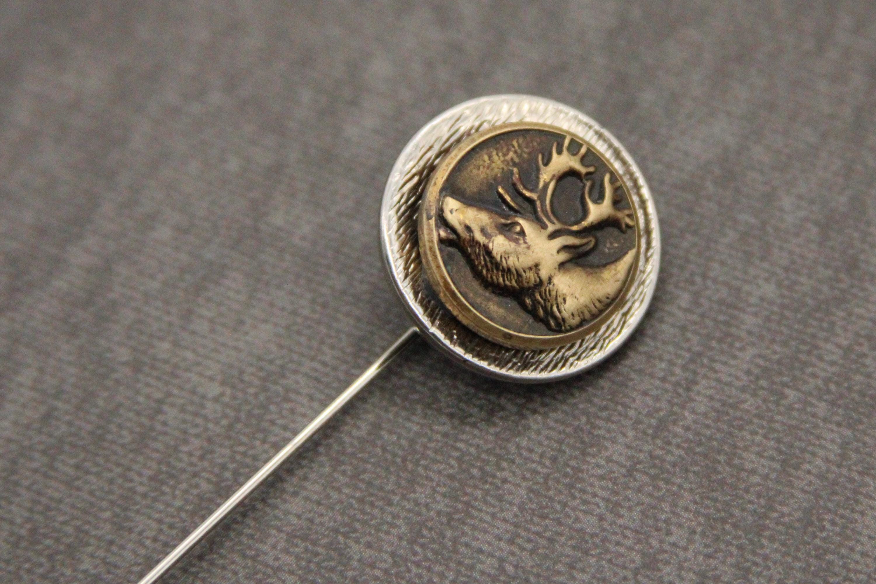 Antique Elk Pin - Etsy Canada