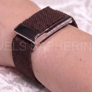 Whoop 4.0/5.0 Lab Grown Diamond Fitted Side Buckle Q14/Q18KT Solid Gold, Unisex Luxury Fitness Band, Minimal Whoop Case For Daily Wear Gift