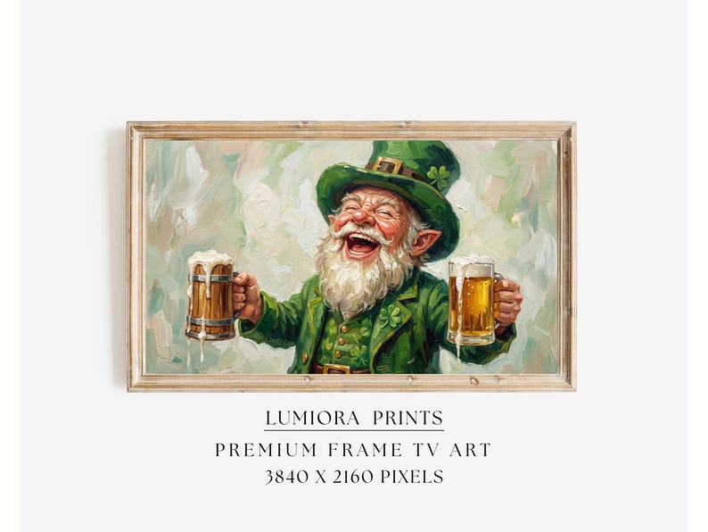 St. Patrick’s Day Samsung Frame TV Art