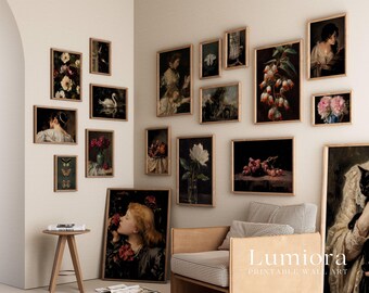 300+ Dark Academia Prints, Moody Gallery Wall, Gothic Gallery Wall, Vintage Dark Prints, Victorian Gallery, Mega Bundle Prints, image 4