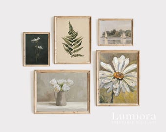 400+ French Country Decor, Neutral Gallery Wall, Cottagecore Decor, Vintage Print Bundle, Farmhouse Prints, Cottage Gallery Set, image 8