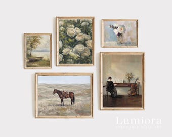 400+ French Country Decor, Neutral Gallery Wall, Cottagecore Decor, Vintage Print Bundle, Farmhouse Prints, Cottage Gallery Set, image 11