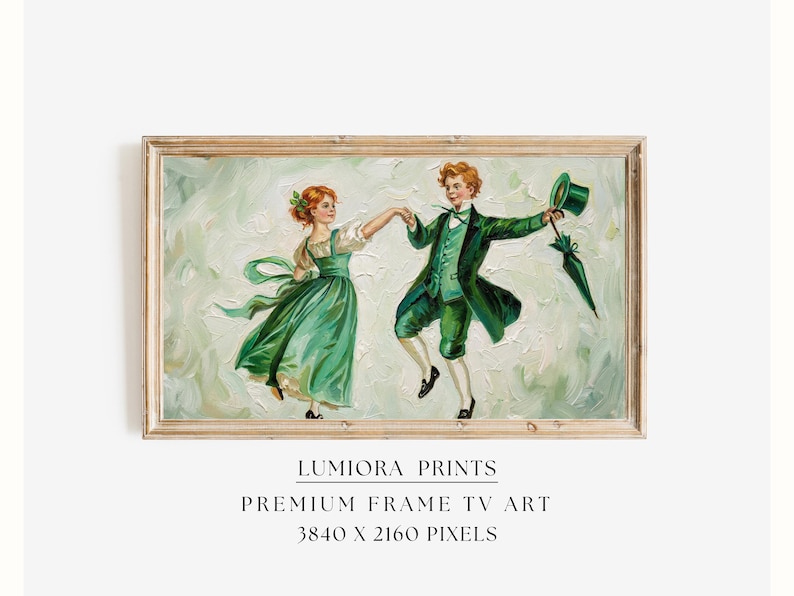 St. Patrick’s Day Samsung Frame TV Art