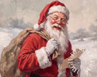 250+ Christmas Frame TV Art, Vintage Holiday Samsung TV Art, Winter TV Background, Festive Smart Tv Wallpaper, Santa Claus Digital Decor, image 13