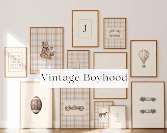 150+ Vintage Nursery Prints, Neutral Baby Room Decor, Boho Nursery Wall Art, Animal Poster Bundle, Cottagecore Baby Art, image 3