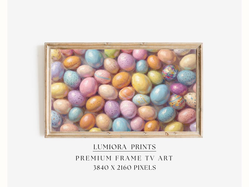 Easter Egg Samsung Frame TV Art