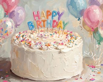 100+ Birthday Frame TV Art Mega Bundle, 4K Happy Birthday Samsung TV Background, Party Digital Decor, Colorful Birthday Screensaver, image 15