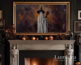 100+ Halloween Frame TV Art Set | Spooky Tv Art Collection | Moody Dark Digital TV Art | Witchy & Ghost Frame TV | Spooky Autumn Decor, image 4