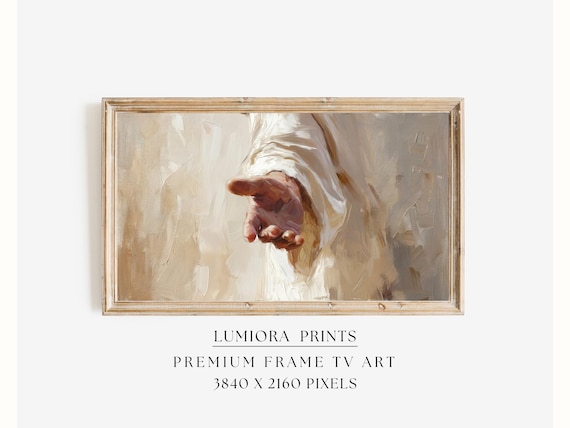 Hand of Jesus Samsung Frame TV Art