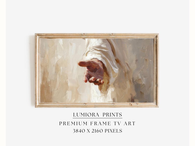 Hand of Jesus Samsung Frame TV Art