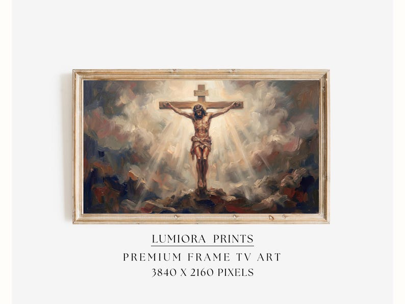 Crucifixion of Jesus TV Art