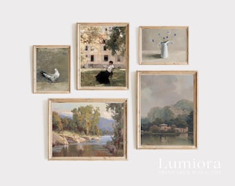 400+ French Country Decor, Neutral Gallery Wall, Cottagecore Decor, Vintage Print Bundle, Farmhouse Prints, Cottage Gallery Set, image 5