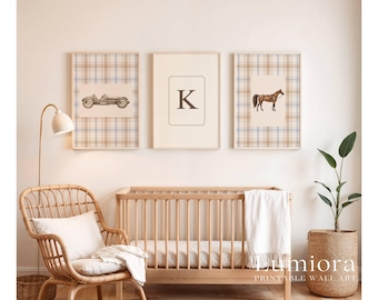 150+ Vintage Nursery Prints, Neutral Baby Room Decor, Boho Nursery Wall Art, Animal Poster Bundle, Cottagecore Baby Art, image 10