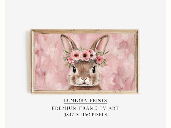 Easter Bunny Samsung Frame TV Art
