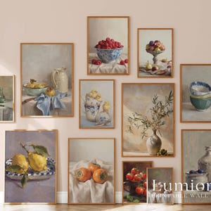 700+ Vintage Print Bundle, Antique Wall Art Set, Rustic Gallery Set, French Country Decor, Cottagecore Prints, Neutral Gallery Wall Mega Set image 20