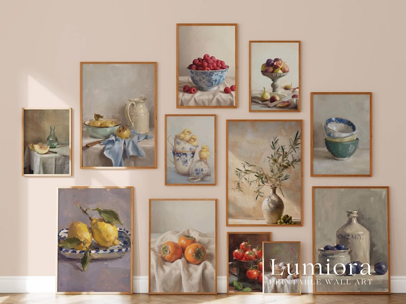 700+ Vintage Print Bundle, Antique Wall Art Set, Rustic Gallery Set, French Country Decor, Cottagecore Prints, Neutral Gallery Wall Mega Set image 20