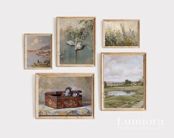 400+ French Country Decor, Neutral Gallery Wall, Cottagecore Decor, Vintage Print Bundle, Farmhouse Prints, Cottage Gallery Set, image 14