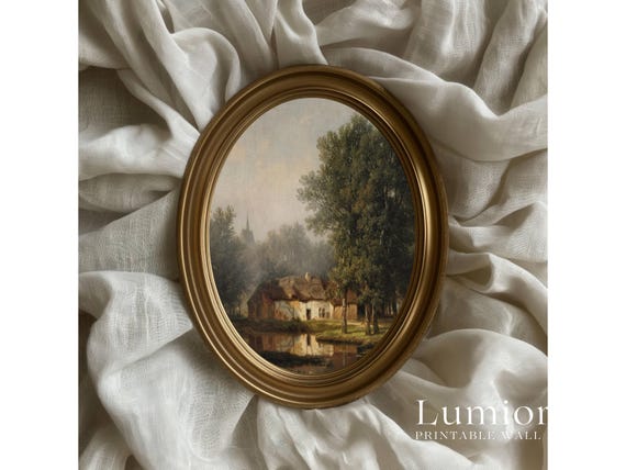 Vintage Cottage Print