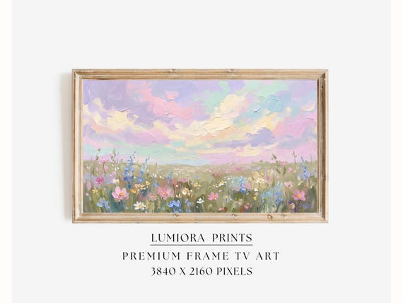 Spring Meadow Samsung Frame TV Art