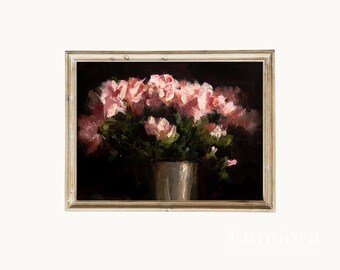 50+ Moody Floral Prints, Dark Botanical Art, Floral Gallery Wall, Vintage Flower Print, Dark Floral Prints, Moody Floral Gallery, image 11