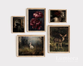 300+ Dark Academia Prints, Moody Gallery Wall, Gothic Gallery Wall, Vintage Dark Prints, Victorian Gallery, Mega Bundle Prints, image 15