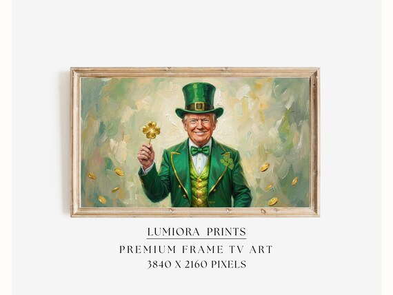 St. Patrick’s Day Samsung Frame TV Art