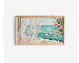 200+ Spring Frame TV Art Mega Bundle, Vintage Oil Painting Samsung Frame TV Art, Floral Landscape Art, Digital Download for TV, Screen Art, image 12