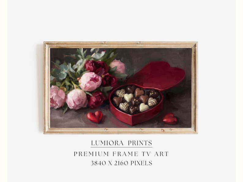 Samsung Frame TV Art Valentine's Day
