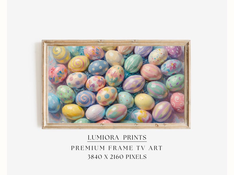 Easter Egg Samsung Frame TV Art