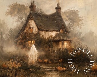 300+ Fall & Halloween Frame TV Art, Vintage Fall Samsung TV Art Bundle, Spooky TV Background, image 13