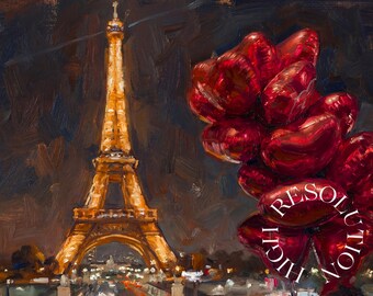 Valentine Frame TV Art Set | 30+ Red Romantic TV Art Bundle | Classic Love & Rose Aesthetic | Samsung Frame TV Valentine Decor, image 7