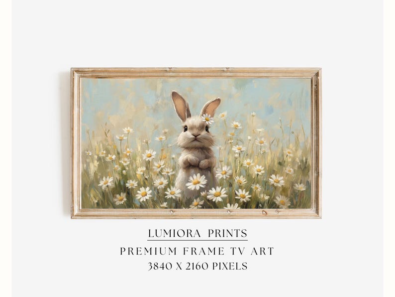 Easter Bunny Samsung Frame TV Art
