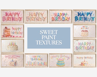 100+ Birthday Frame TV Art Mega Bundle, 4K Happy Birthday Samsung TV Background, Party Digital Decor, Colorful Birthday Screensaver, image 5
