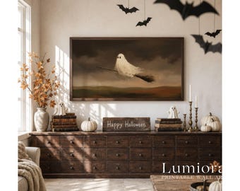 250+ Autumn & Halloween Frame TV Art, Vintage Fall Samsung TV Art Bundle, Spooky TV Background, Moody Dark Academia, image 5
