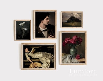 300+ Dark Academia Prints, Moody Gallery Wall, Gothic Gallery Wall, Vintage Dark Prints, Victorian Gallery, Mega Bundle Prints, image 8