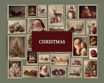 1000+ Vintage Print Bundle, Antique Wall Art Set, Rustic Gallery Set, French Country Decor, Cottagecore Print, Neutral Gallery Wall Mega Set, image 9