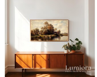 80+ Fall Autumn Frame Tv Art Bundle, Vintage Autumn Landscape TV Art Set, Rustic Fall Frame TV Art, Fall Art for TV, image 13