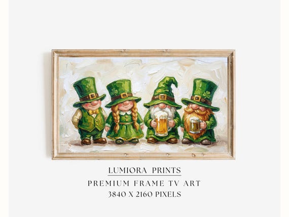 St. Patrick’s Day Samsung Frame TV Art