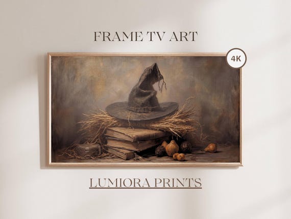 Witch Hat Frame TV Art