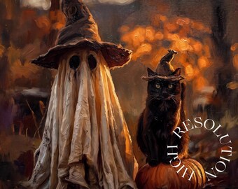 100+ Halloween Frame TV Art Set | Spooky Tv Art Collection | Moody Dark Digital TV Art | Witchy & Ghost Frame TV | Spooky Autumn Decor, image 9