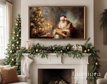 60+ Christmas Frame TV Art Bundle Set – Samsung Frame TV Art, Winter Christmas Paintings, Rustic Santa & Cozy Holiday Digital Art Collection, image 8